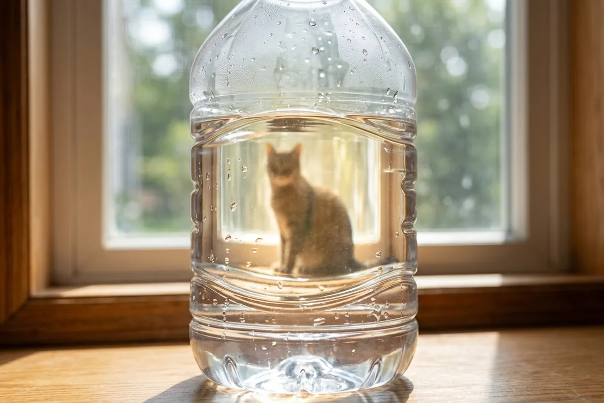 Bottiglia d’acqua sul davanzale: quando può aiutare davvero e quando è solo un falso trucco