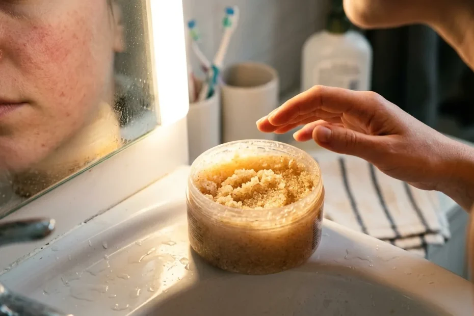 Lo scrub economico che tengo nell’armadietto “di riserva”