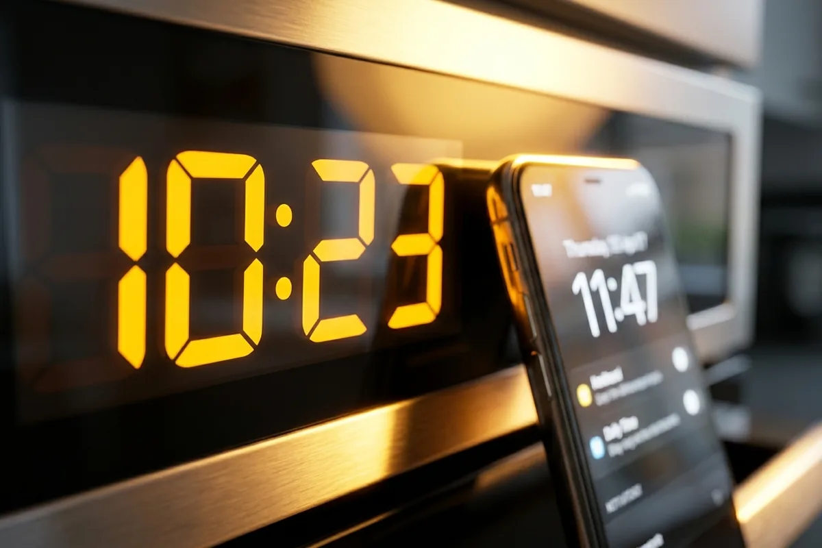 Orologio del forno sempre in ritardo: il semplice motivo legato alla corrente alternata