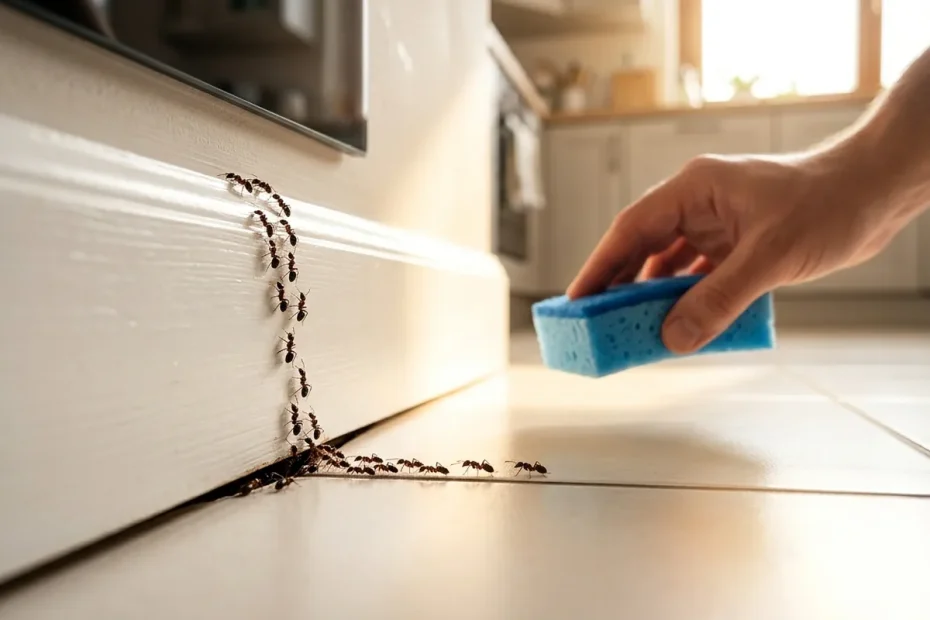 Quando in primavera le formiche “scoprono” la cucina