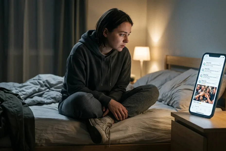 Restare a casa invece di uscire con gli amici: cosa può indicare secondo gli psicologi