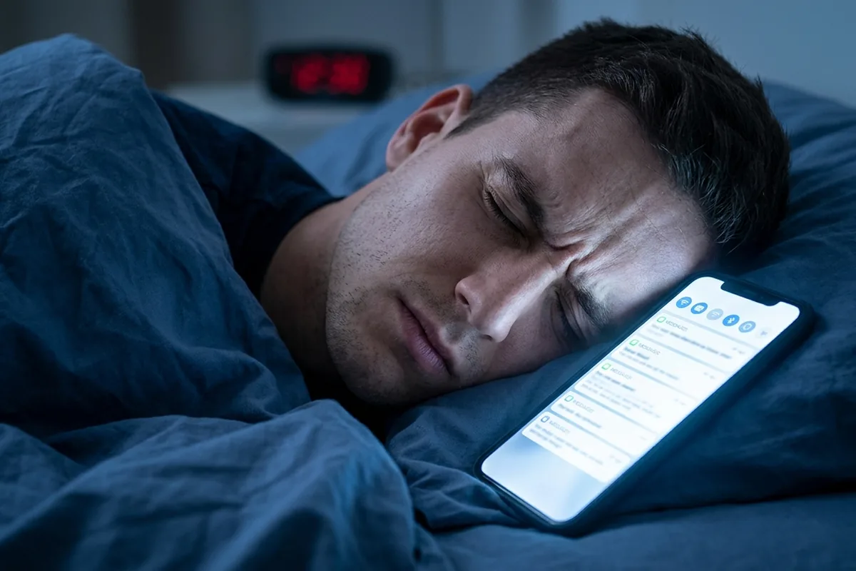 Ti svegli già stanco? Il segnale serale che spesso rovina il sonno senza che te ne accorga