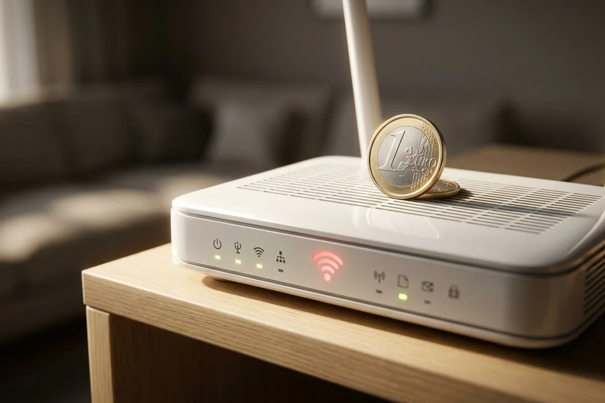 Una moneta vicino al router? Il trucco che gira online e cosa controllo davvero quando il Wi-Fi prende male